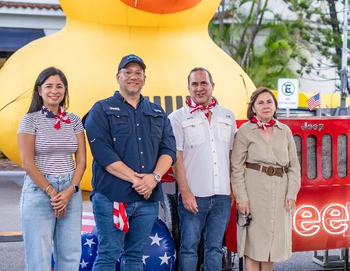 Mariel Castillo, Ramón González, Donald Pimentel y Georgia Reid. Mariel Castillo, Ramón González, Donald Pimentel y Georgia Reid.
