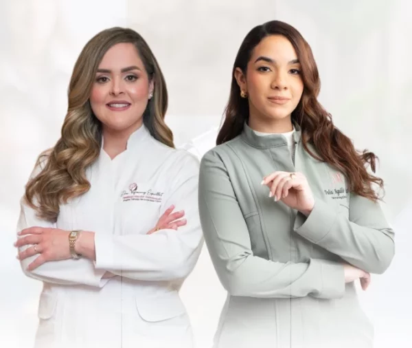 Vifranny Espaillat y Dalia Aguiló.