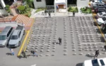 El cargamento de droga está entre los mayores en la historia de la lucha contra el narcotráfico.
