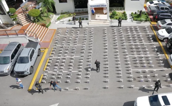 El cargamento de droga está entre los mayores en la historia de la lucha contra el narcotráfico.