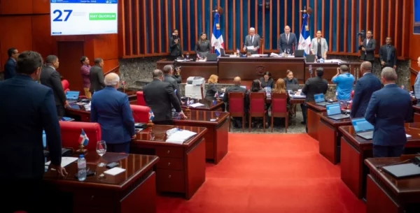 El Senado sesionó sin mayor contratiempo y aprobó diferentes iniciativas, incluyendo el Código Penal.  fuente externa