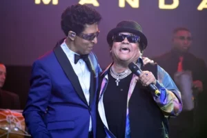 El Zafiro junto a su mentor Bonny Cepeda