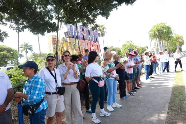 Protesta Jardín Botánico