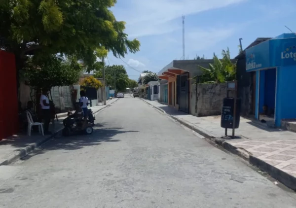 Calles en El Cachón de Barahona.