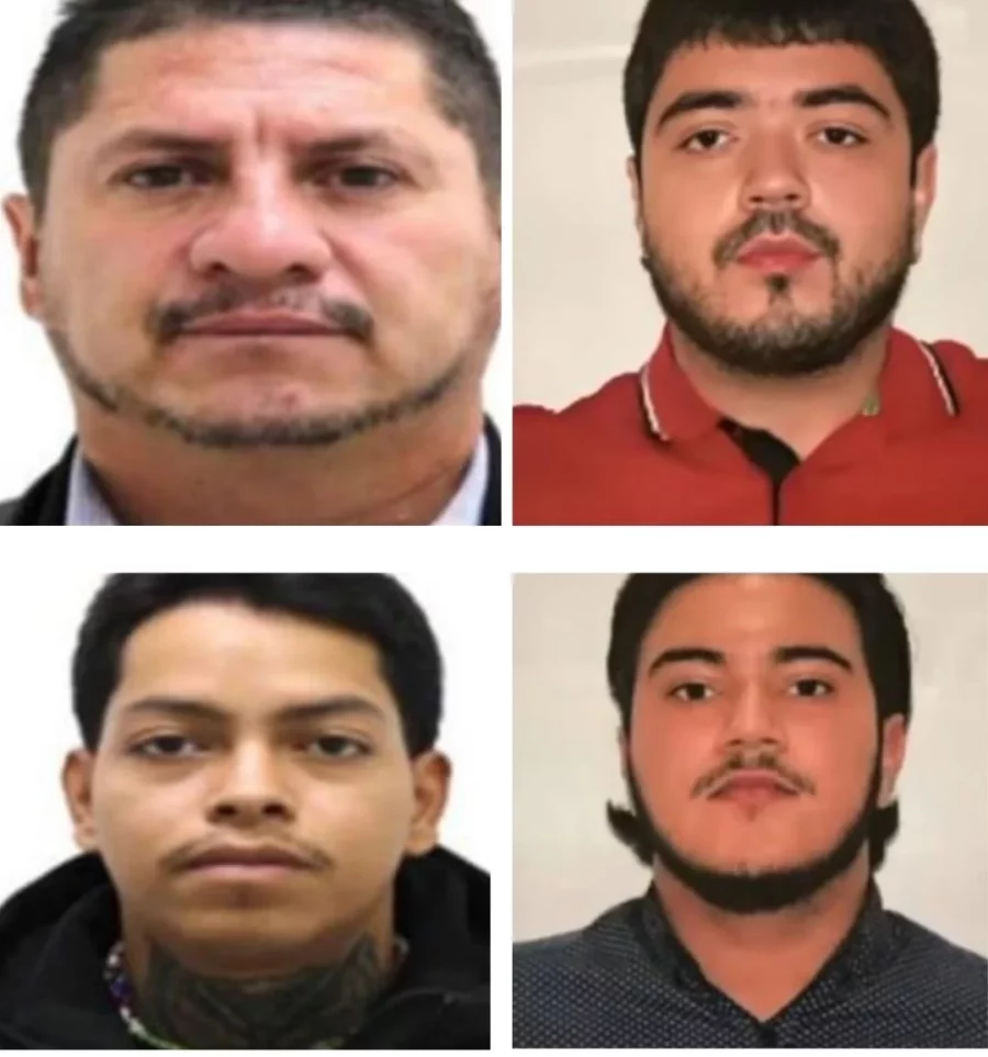 Cesar Eduardo González  Zavala; Carlos Alberto Paez Pereda; Daniel Hiram Jaquez Ortega; Luis Alfonso Paez Pereda