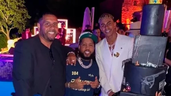 Chimbala en el cumpleaños de Lamin Yamal.