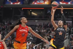 Napheesa Collier dejó una huella en Juego de Estrellas