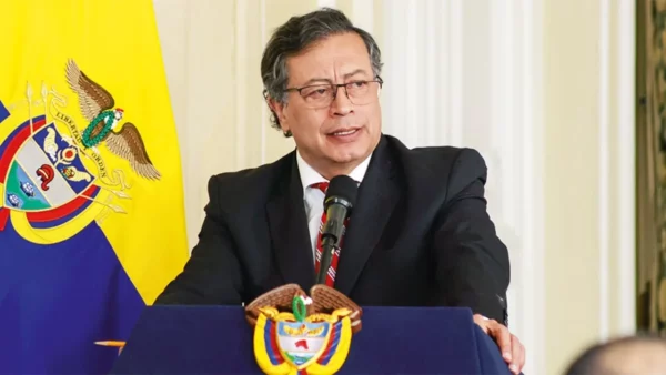 El presidente de Colombia, Gustavo Petro