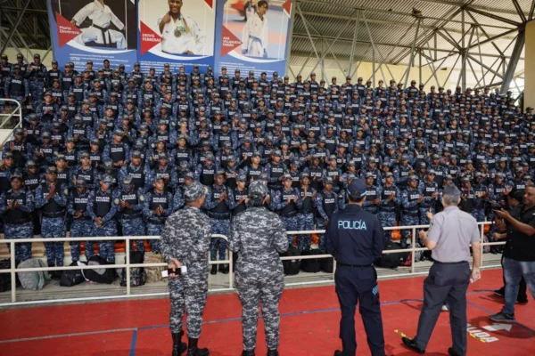 Los agentes fueron distribuidos a nivel nacional.