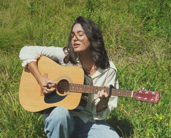 La cantautora dominicana María Cerdeiros .