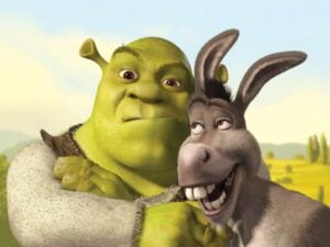 El personaje de Shrek, Burro