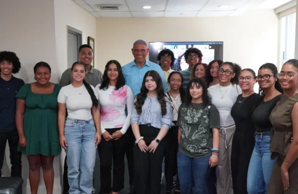 Estudiantes dominicanos en Nueva York.