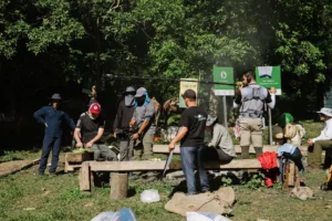 Grabación del documental El Pico Duarte