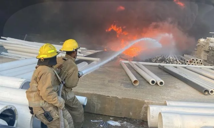 Incendio en Verón