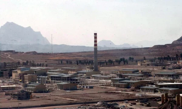 Fotografía de archivo de la planta nuclear de Isfahan (Irán).