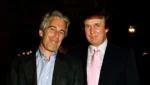 El presidente de Estados Unidos, Donald Trump, y Jeffrey Epstein