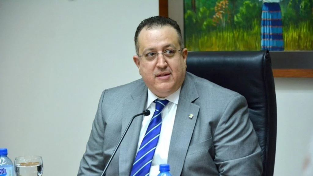Ministro de Hacienda, Magín Díaz.