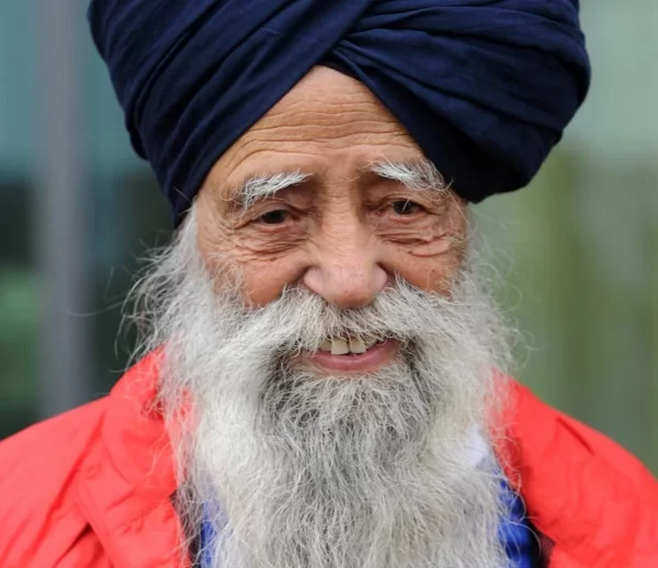 Fauja Singh, el maratonista centenario.