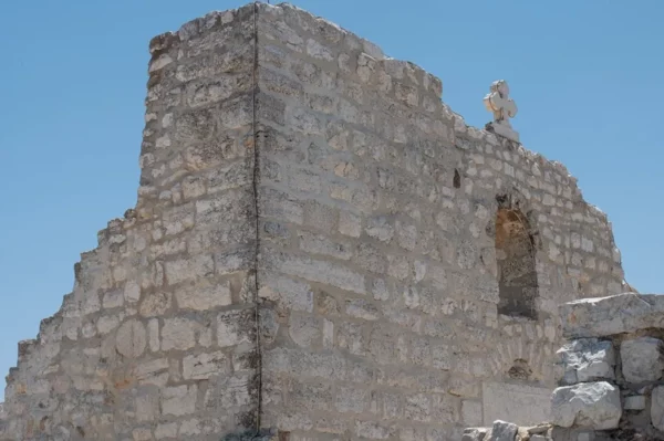 Fotografía de la iglesia de San Jorge en Taybeh