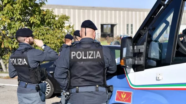 Policía italiana