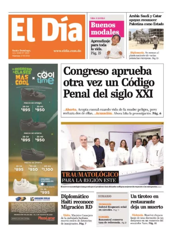 Portada impresa 01-08-2025