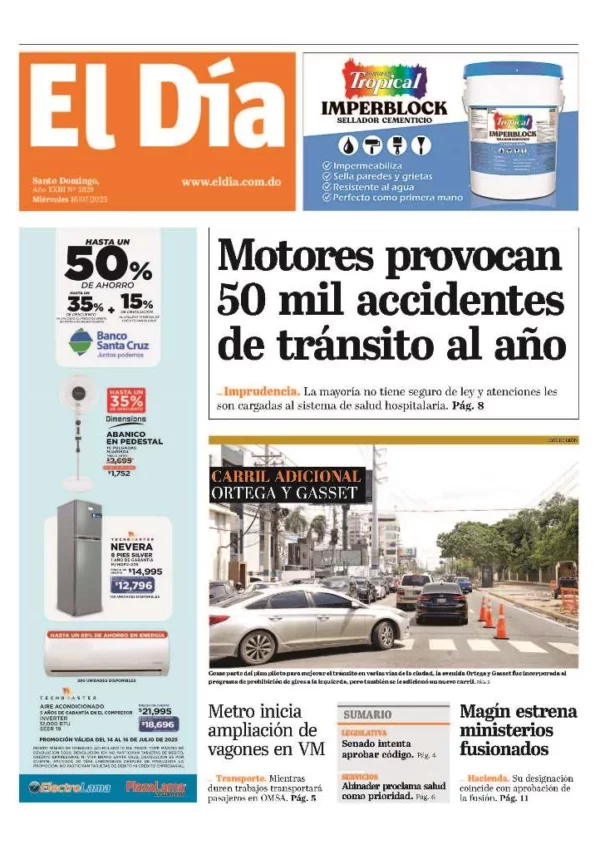 Portada impresa 16-07-2025