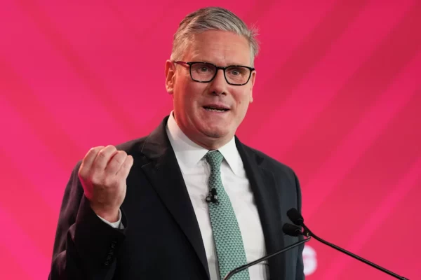 Primer ministro de Reino Unido, Keir Starmer.