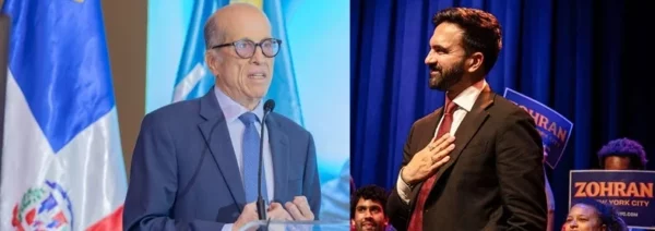 Max Puig y Zohran Mamdani.