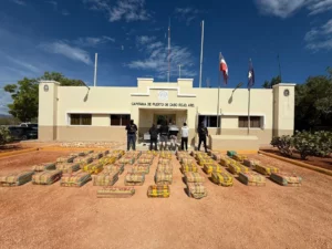 Cocaína incautada por la DNCD