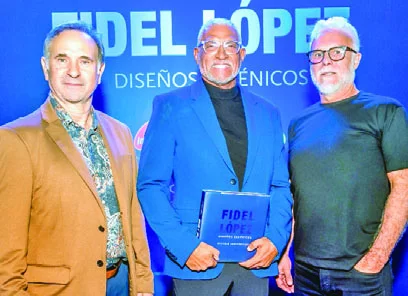 Carlos Veitía, Fidel López y Marcelo Jaureguiberry. Carlos Veitía, Fidel López y Marcelo Jaureguiberry.