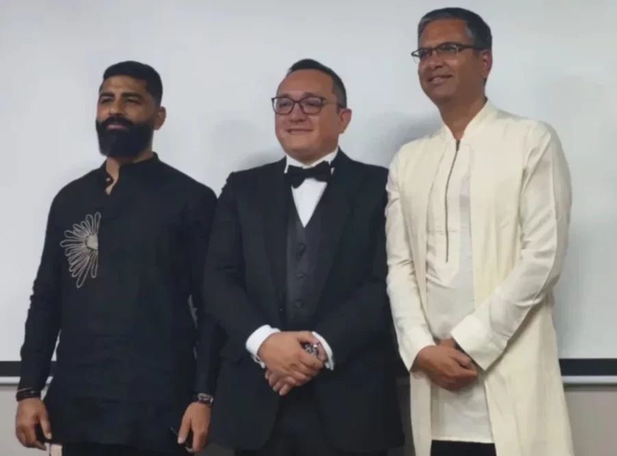 Subin George, Wilson Calderón y Rajesh Ganesan participaron en actividad en Colombia. Subin George, Wilson Calderón y Rajesh Ganesan participaron en actividad en Colombia.
