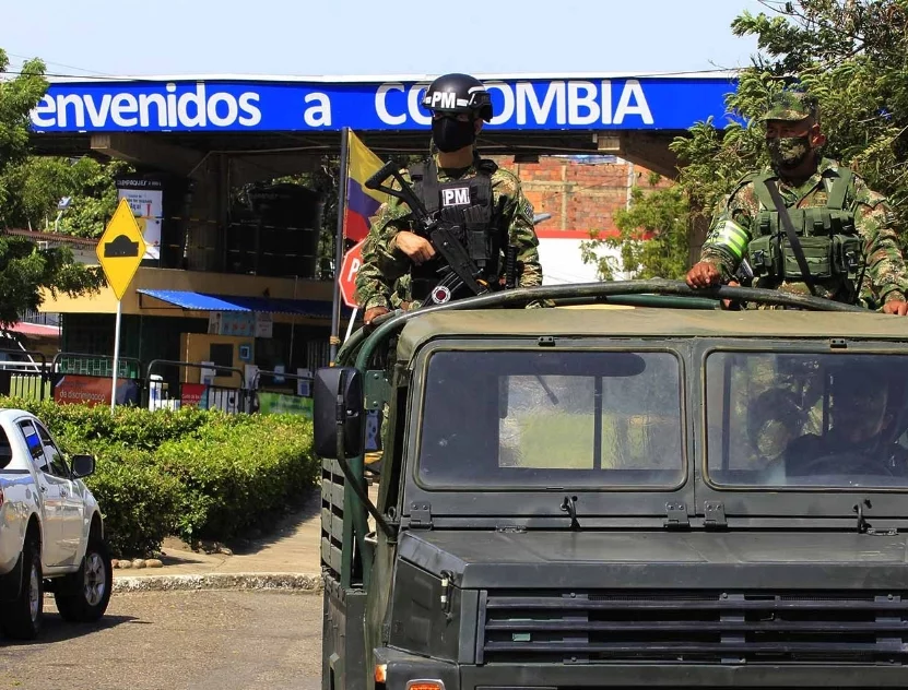 Venezuela y Colombia resguardan sus fronteras de las mafias.
