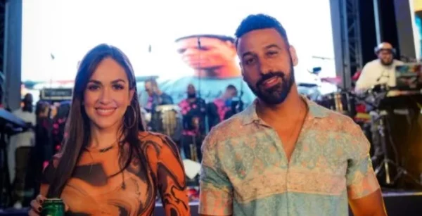 Liza Blanco y Joel López.