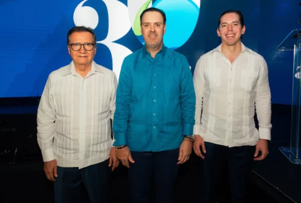 Luis Rojas, Ramses Attalah y Jorge Rojas.