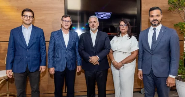 Alexis Anselin, Aníbal Rodríguez, Iván Duque, Ailín Lockward y Wellington Marte.