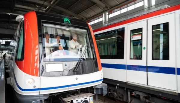 El presidente Abinader realizó un recorrido desde la estación Juan Pablo Duarte hasta la Hermanas Mirabal. Fuente externa