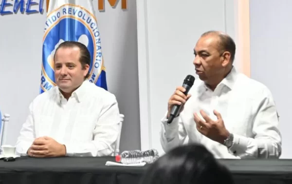 José Ignacio Paliza y Deligne Ascención, dirigentes del PRM.