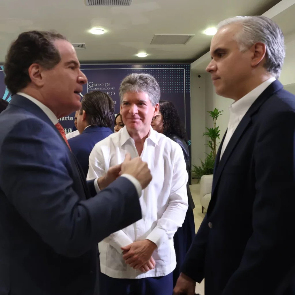 Abinader, José Alfredo Corripio y Manuel Corripio