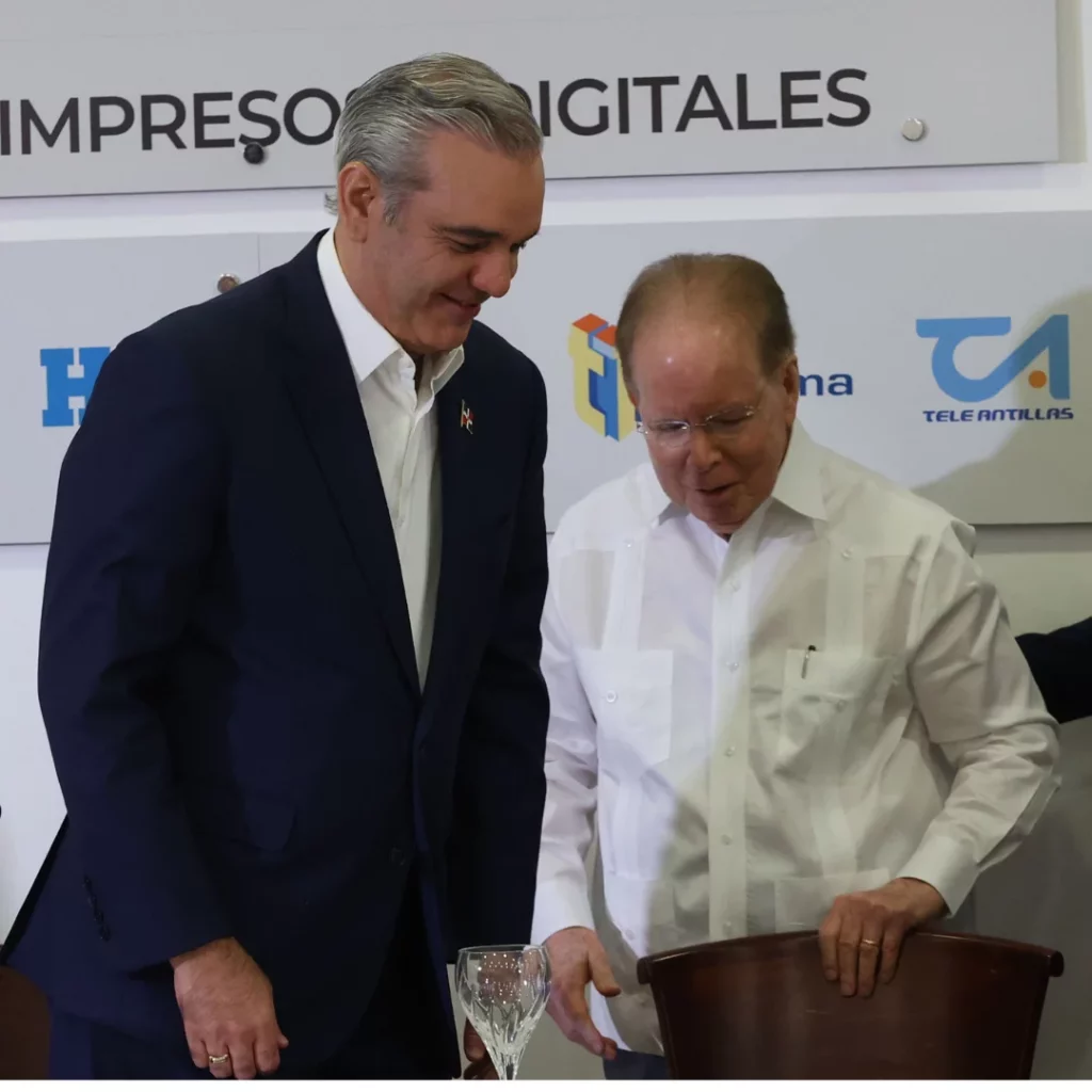 Abinader y José Luis «Pepín» Corripio Estrada