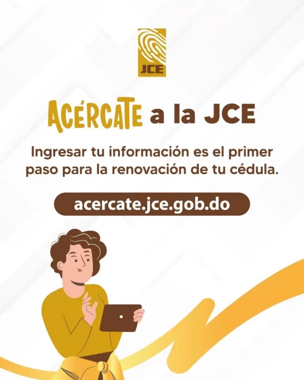 Acércate de la Junta Central Electoral