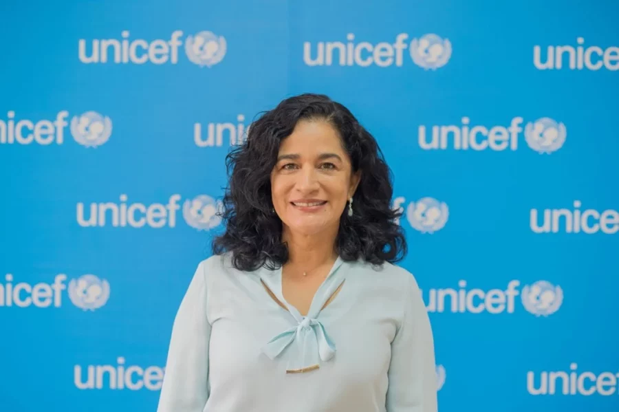 Anyoli Sanabria, representante interina de UNICEF en el país