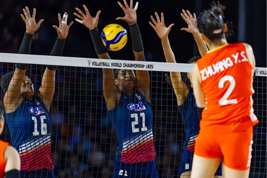 China-Zhuang Y.S ataca a criollas en Mundial China-Zhuang Y.S ataca a criollas en Mundial