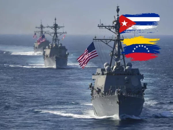 Buques de EEUU en el Caribe