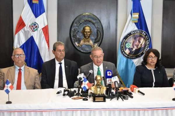 El presidente del Instituto Duartiano, Wilson Gómez.