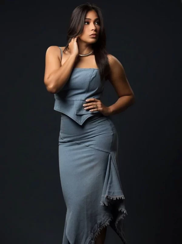 La comunicadora Nelfa Núñez.