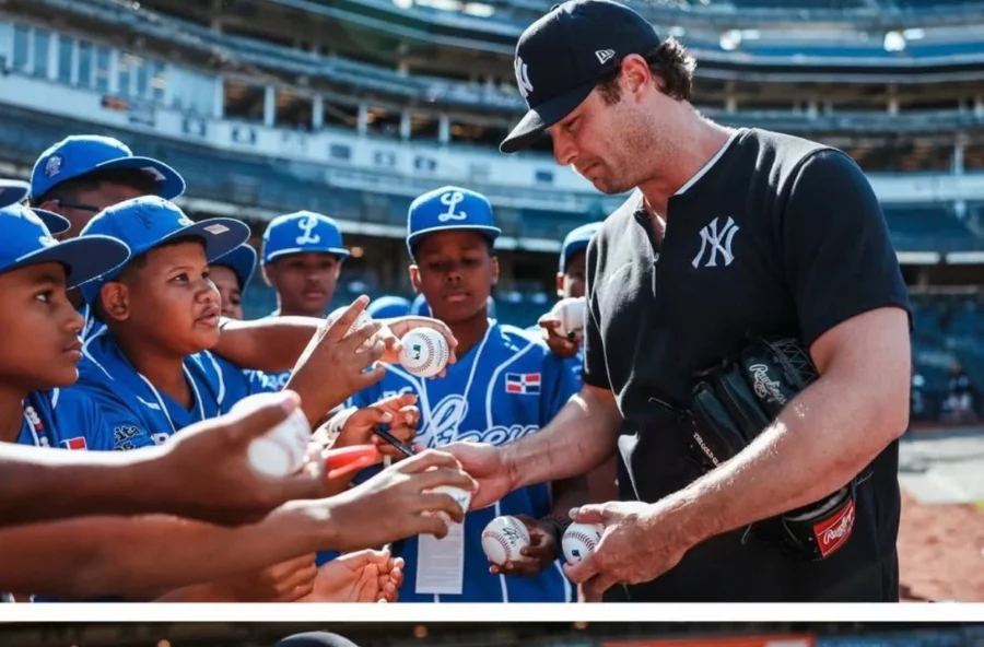 Gerrit Cole firma autorgrafo Gerrit Cole firma autorgrafo
