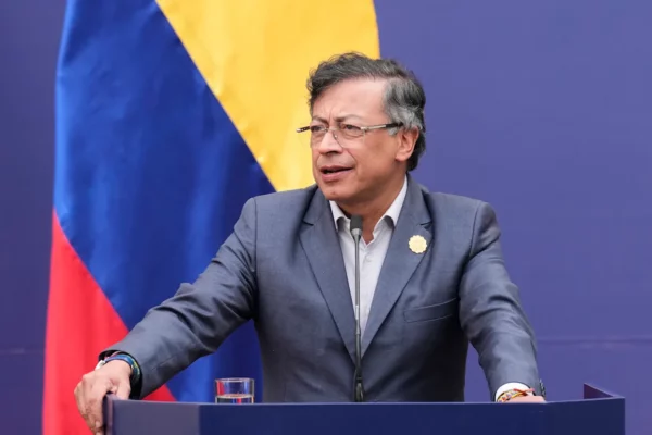 Presidente de Colombia Gustavo Petro.