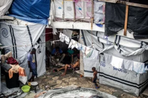 Campamentos de refugiados en Haití