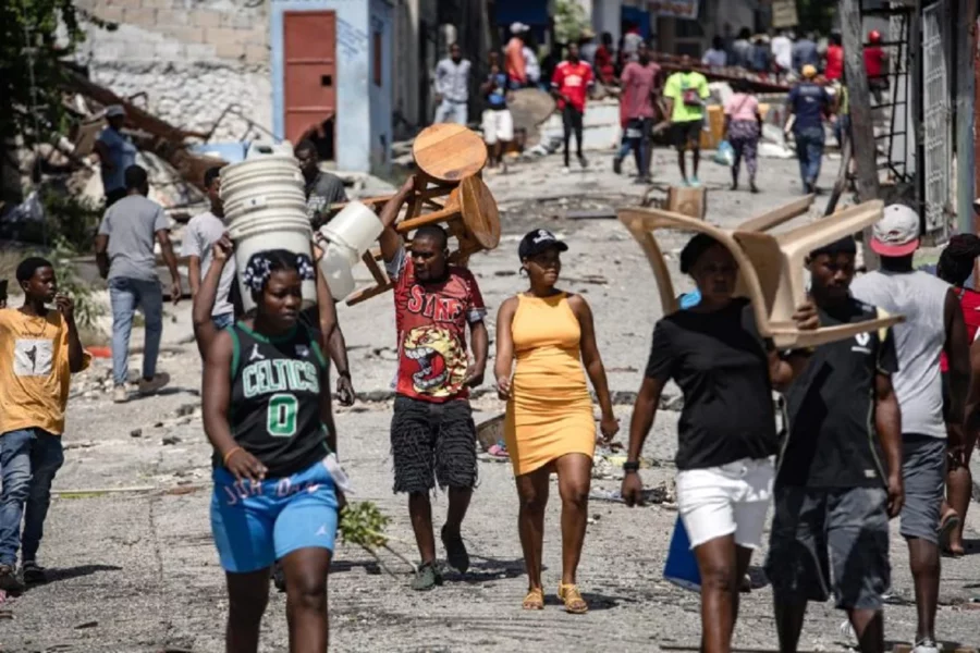 Haití pide a los desplazados no volver a sus barrios pjm Haití pide a los desplazados no volver a sus barrios pjm