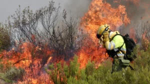 Incendios en España